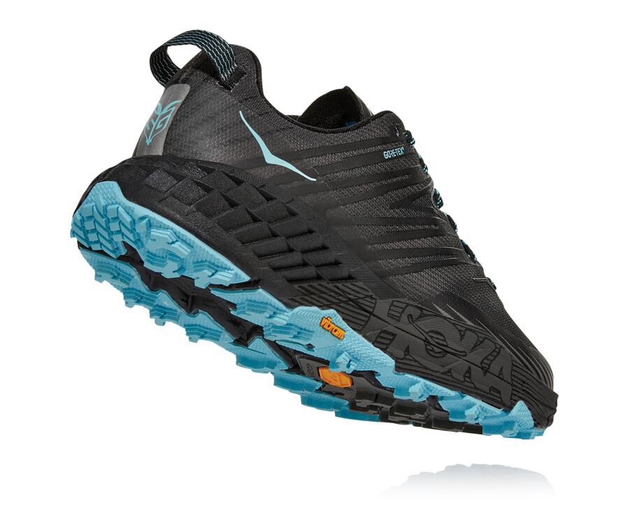 Hoka One One Trail Schoenen Dames - Speedgoat 4 Gore-Tex - Zwart - CG1567823